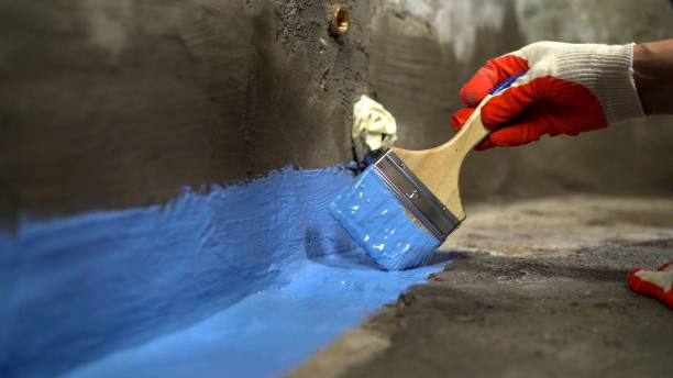 Commercial Foundation Crack Repair project at a Burgoon, OH business property by SJ Waterproofing Pros